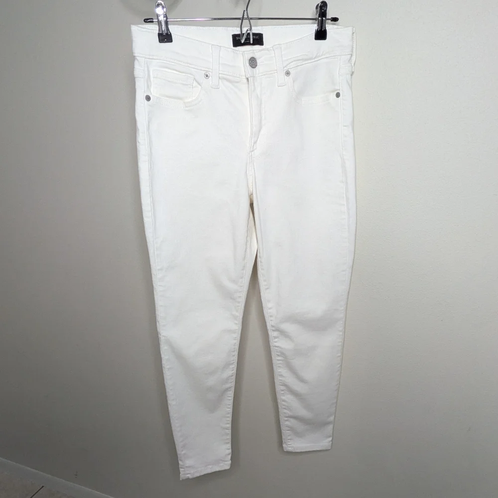 Banana Republic White Skinny Jeans - Picture 2 of 5